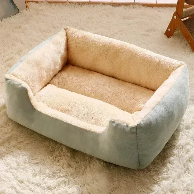 Cozy Cartoon Cat Cave Bed - Keep Your Kitten Warm And Snug In This Cute Pet House!