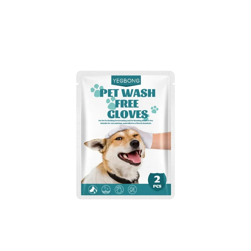 Pet wash free gloves for dogs and cats, spa bathing to remove odors, cleaning, cleaning, and cleaning care, dry cleaning gloves