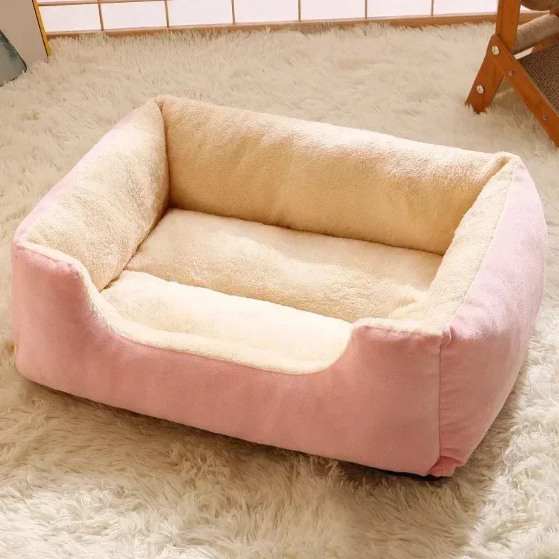 Cozy Cartoon Cat Cave Bed - Keep Your Kitten Warm And Snug In This Cute Pet House!