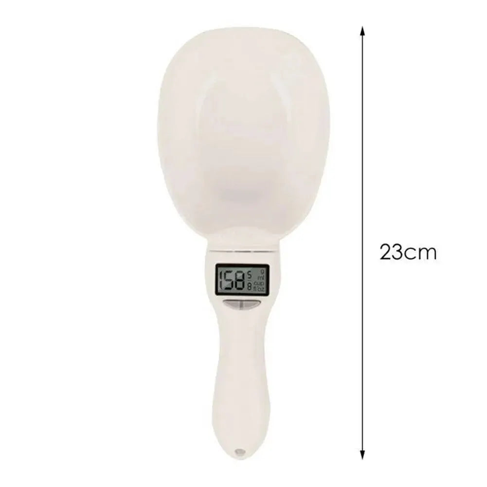 Household pet measuring cup, cat food, dog food, feeding metering spoon scale, shovel feeding, 800g/1g spoon scale