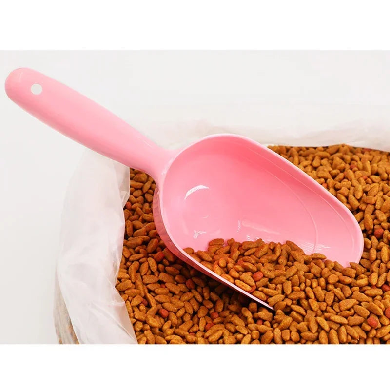 Pet Feeding Shovel Cat Food Scoop Dog Food Spoon Puppy Cat Bird Ferret Rabbit Food Feeder Scoop Shovel Spade Dishes Tool